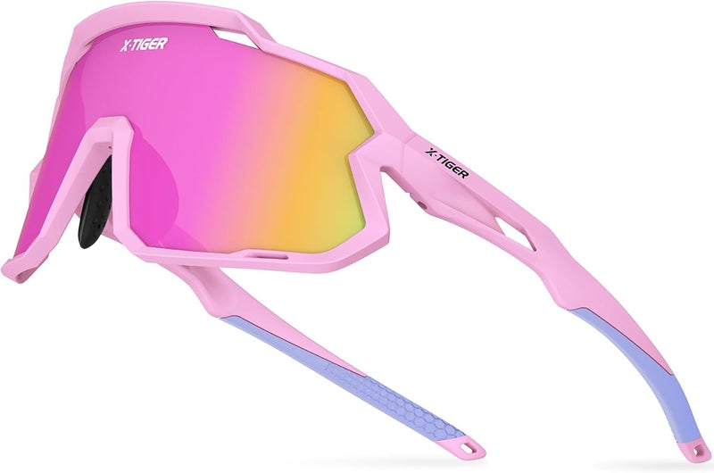 Xtiger Kids Sunglasses Polarized Youth Baseball Sunglasses for 8-14 boys girls UV400 Sports Softball Cycling Glasses - Image 1